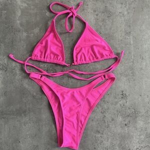 Women's Pink Bikinis set